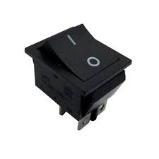 CHAVE KCD4-201 2POSICOES PRETA