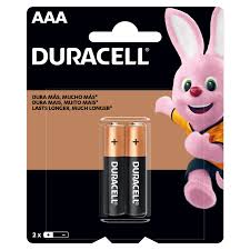PILHA AAA DURACELL ALCALINA