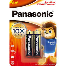 PILHA AA PANASONIC (PEQUENA)