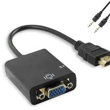 CONVERSOR HDMI/VGA + AUDIO