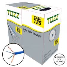 CABO REDE 4 PARES CAT.5 TOZZ