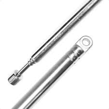 HASTE ANTENA S/JOELHO 18.5 CM