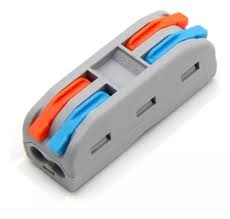 CONECTOR EMENDA ALAVANCA 2VIAS 4MM