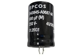 CAPACITOR ELETROLITICO 680UF X 250V