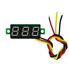 VOLTIMETRO DIGITAL DISPLAY LED V20D (2.5 - 30V)