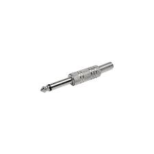 PLUG P10 MONO METAL PRATA PROFISSIONAL