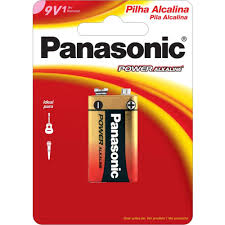 BATERIA 9V ALCALINA PANASONIC